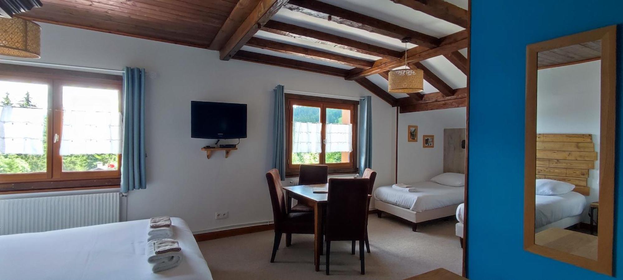 Le Taconet Hotel Le Praz de Lys Bilik gambar
